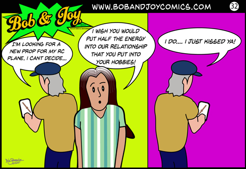 bob and joy comics