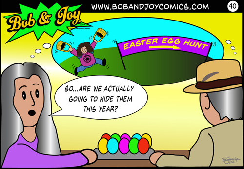 bob and joy comics
