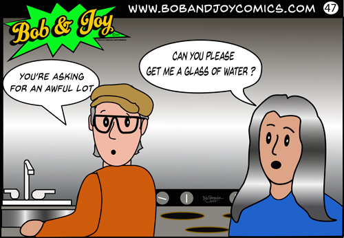 bob and joy comics