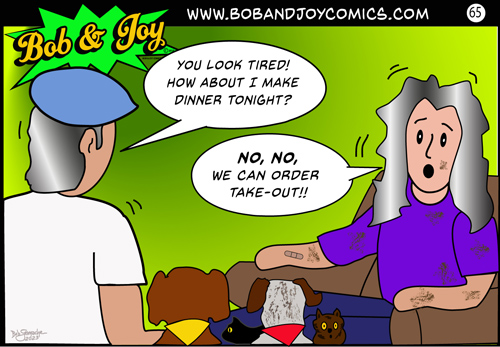 bob and joy comics