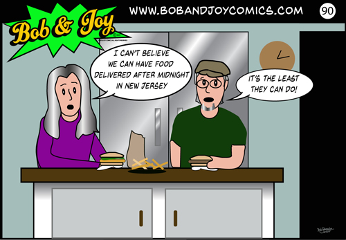 bob and joy comics
