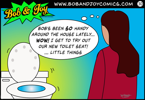 bob and joy comics