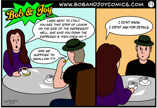 bob and joy comics
