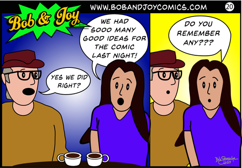 bob and joy comics