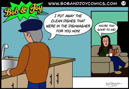 bob and joy comics
